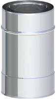 Rura koncentryczna 80*125/długość 250 mm z uszczelką